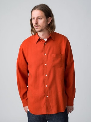 Linen Regular Collar Shirt｜Ron Herman(ロンハーマン)｜Ron Herman