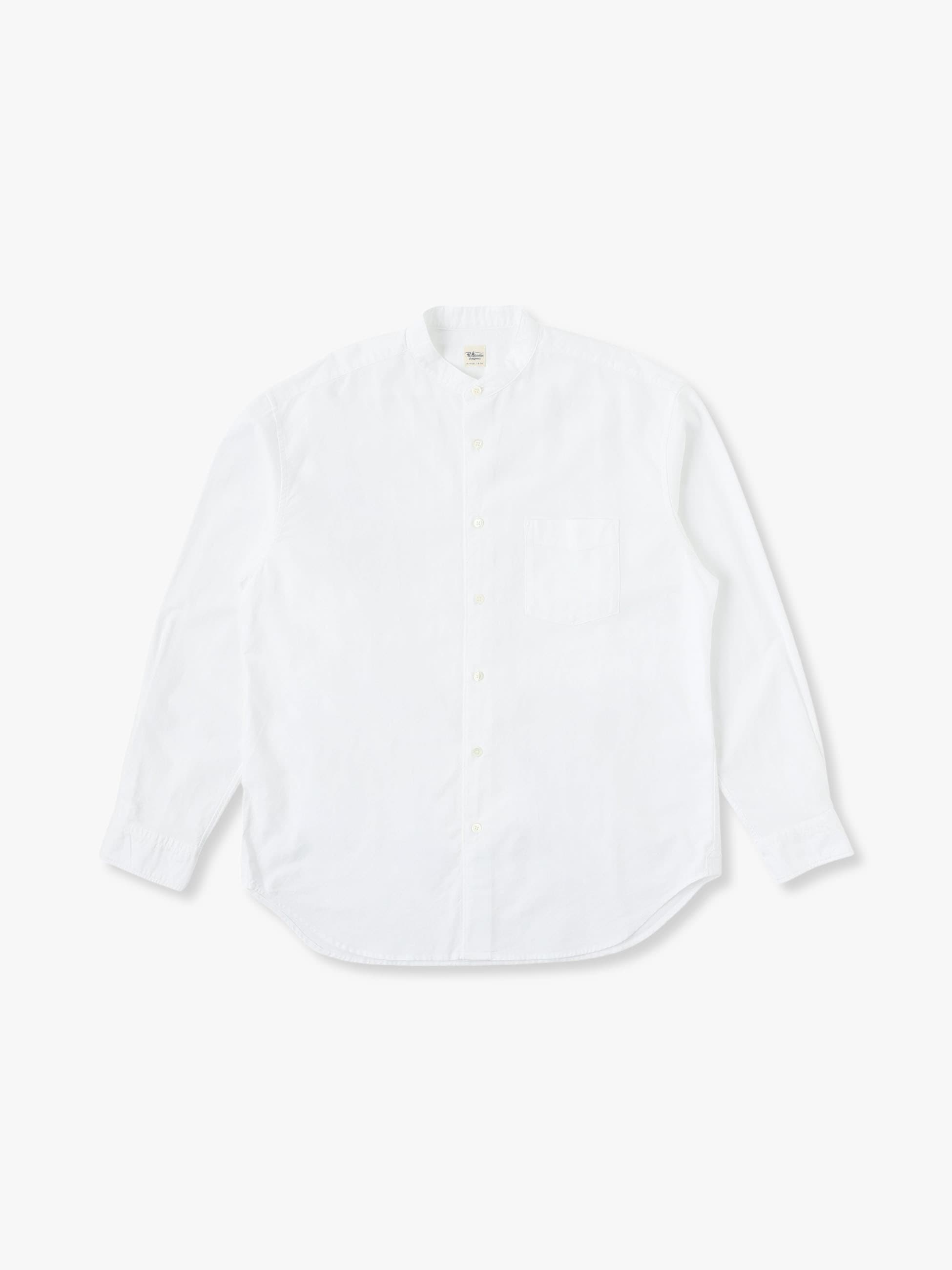 Organic Cotton Oxford Band Collar Shirt｜Ron Herman(ロンハーマン