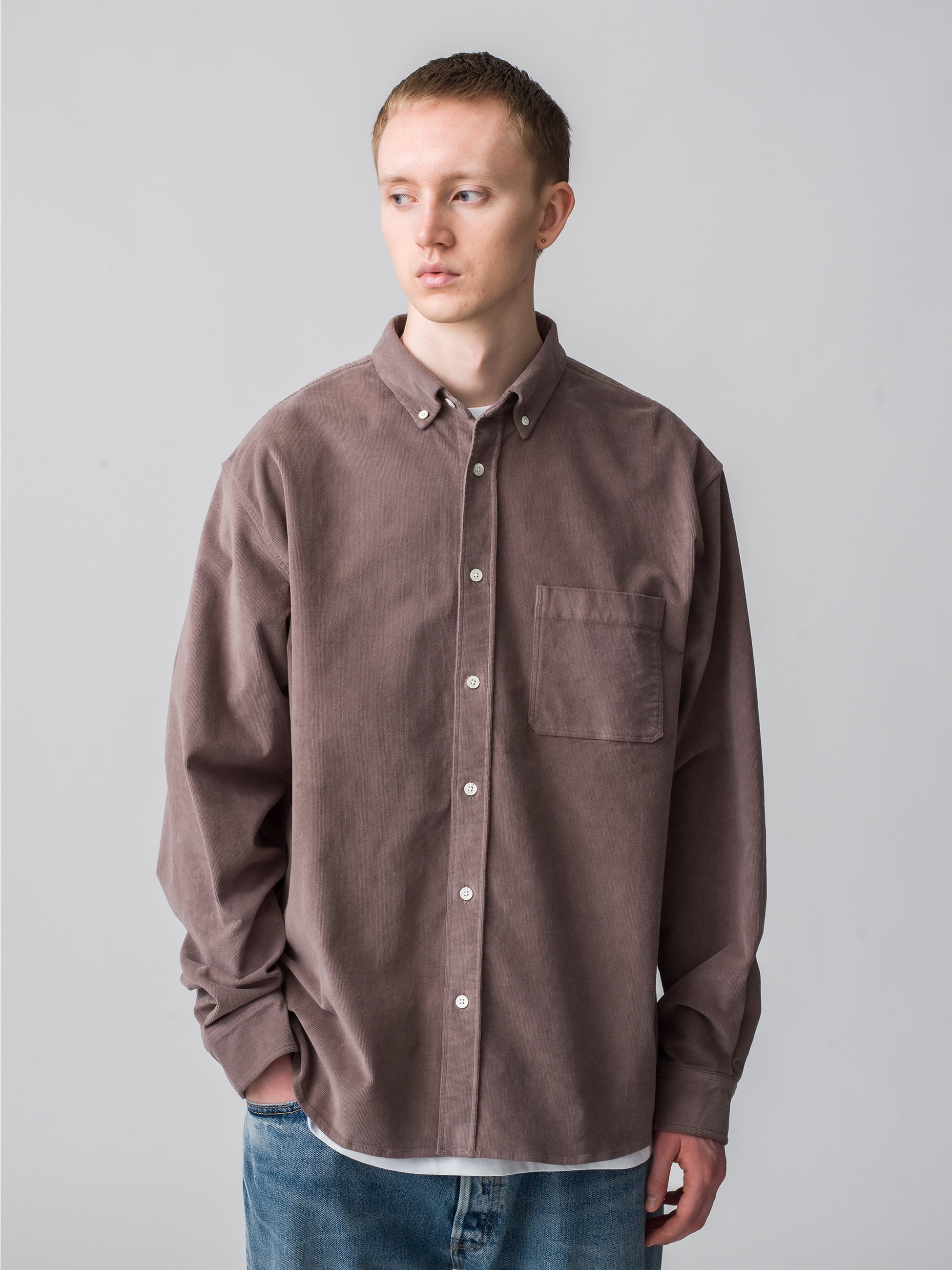 Corduroy Button Down Shirt｜RHC(アールエイチシー)｜Ron Herman