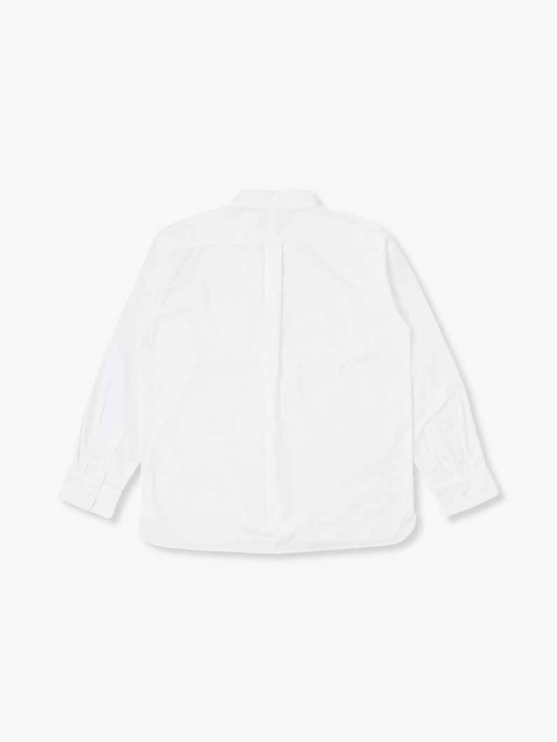 Oxford Button Down White Shirt 詳細画像 white 3