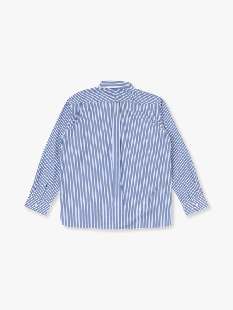 Striped Button Down Shirt  詳細画像 blue 3