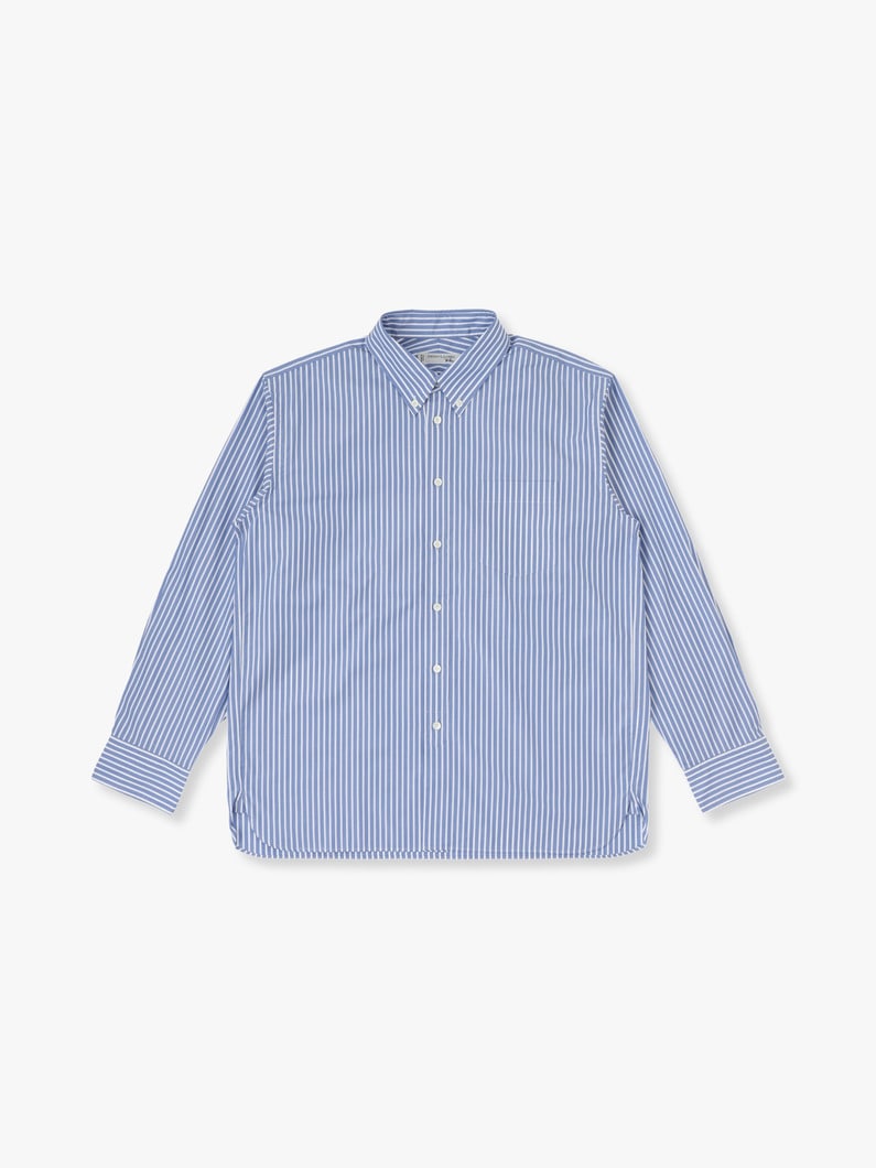 Striped Button Down Shirt  詳細画像 blue 2