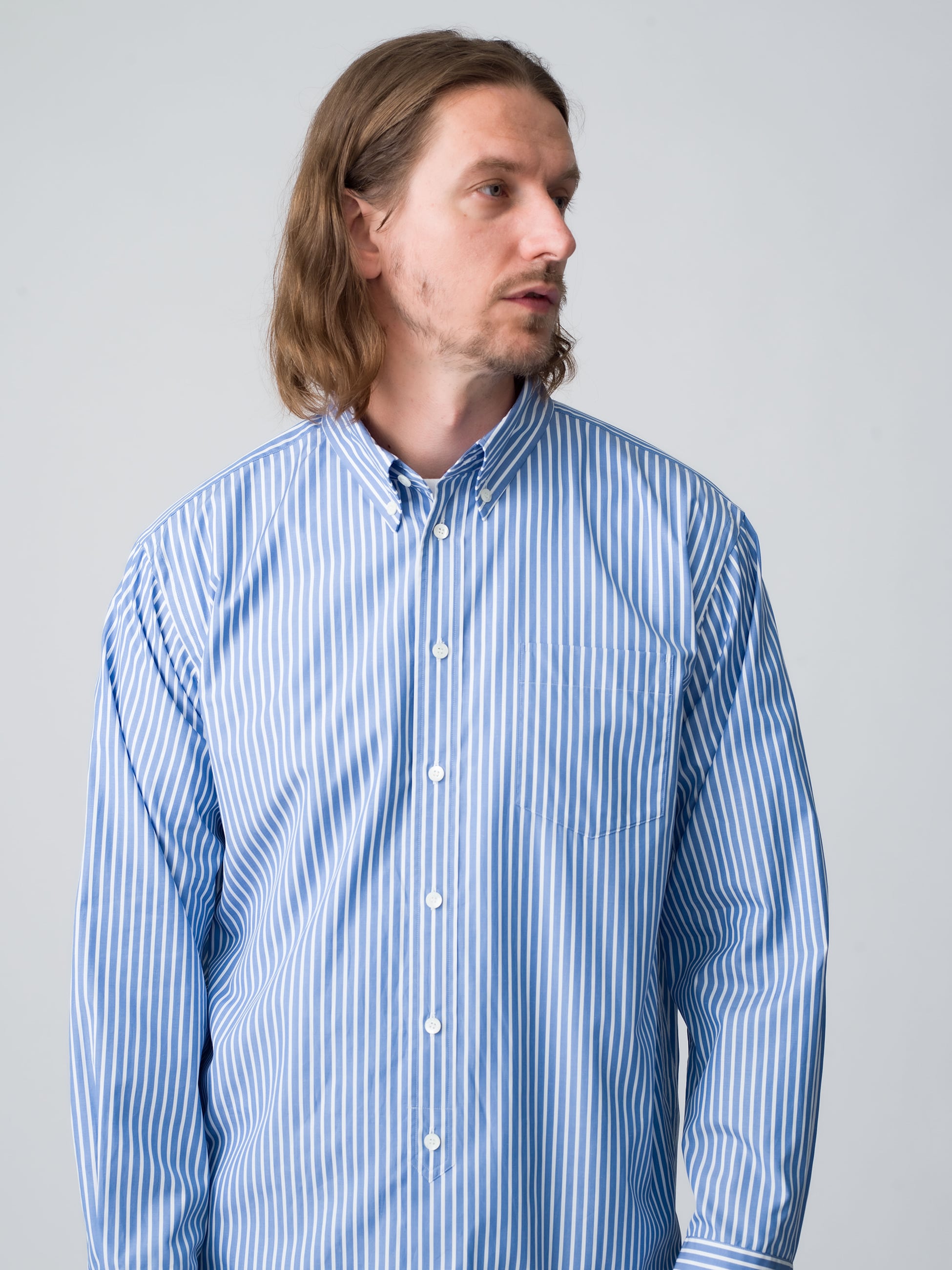 Striped Button Down Shirt｜UNION LAUNCH(ユニオンランチ)｜Ron Herman
