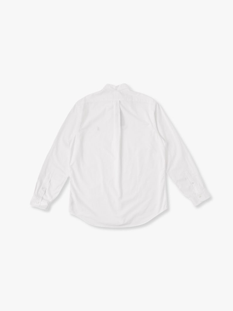 Embroidery Button Down Shirt 詳細画像 white 1