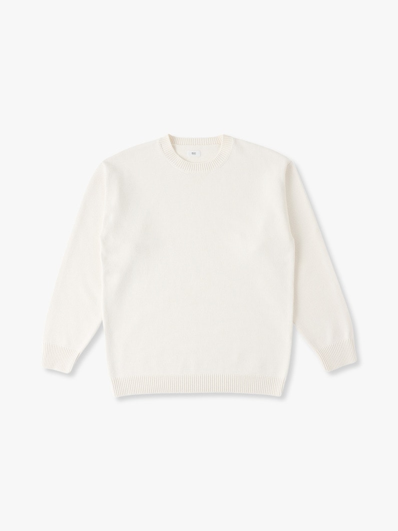 Faded Knit Pullover 詳細画像 white 2