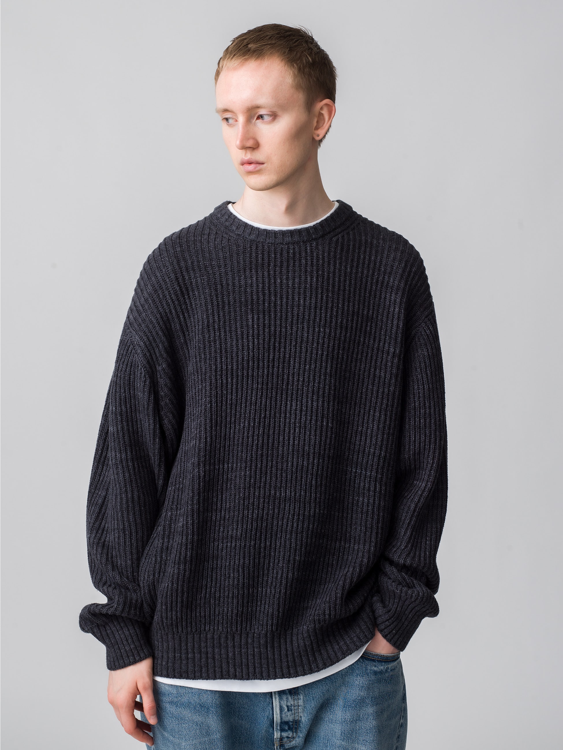 Grandpa Knit Pullover｜RHC(アールエイチシー)｜Ron Herman