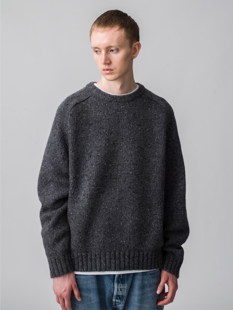 Nep Knit Pullover 詳細画像 charcoal gray 1