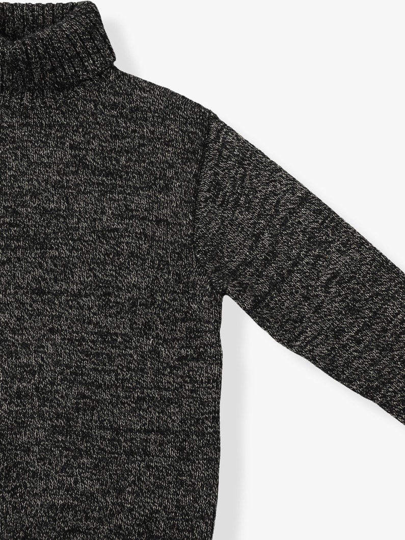 Turtle Neck Knit Pullover 詳細画像 gray 2