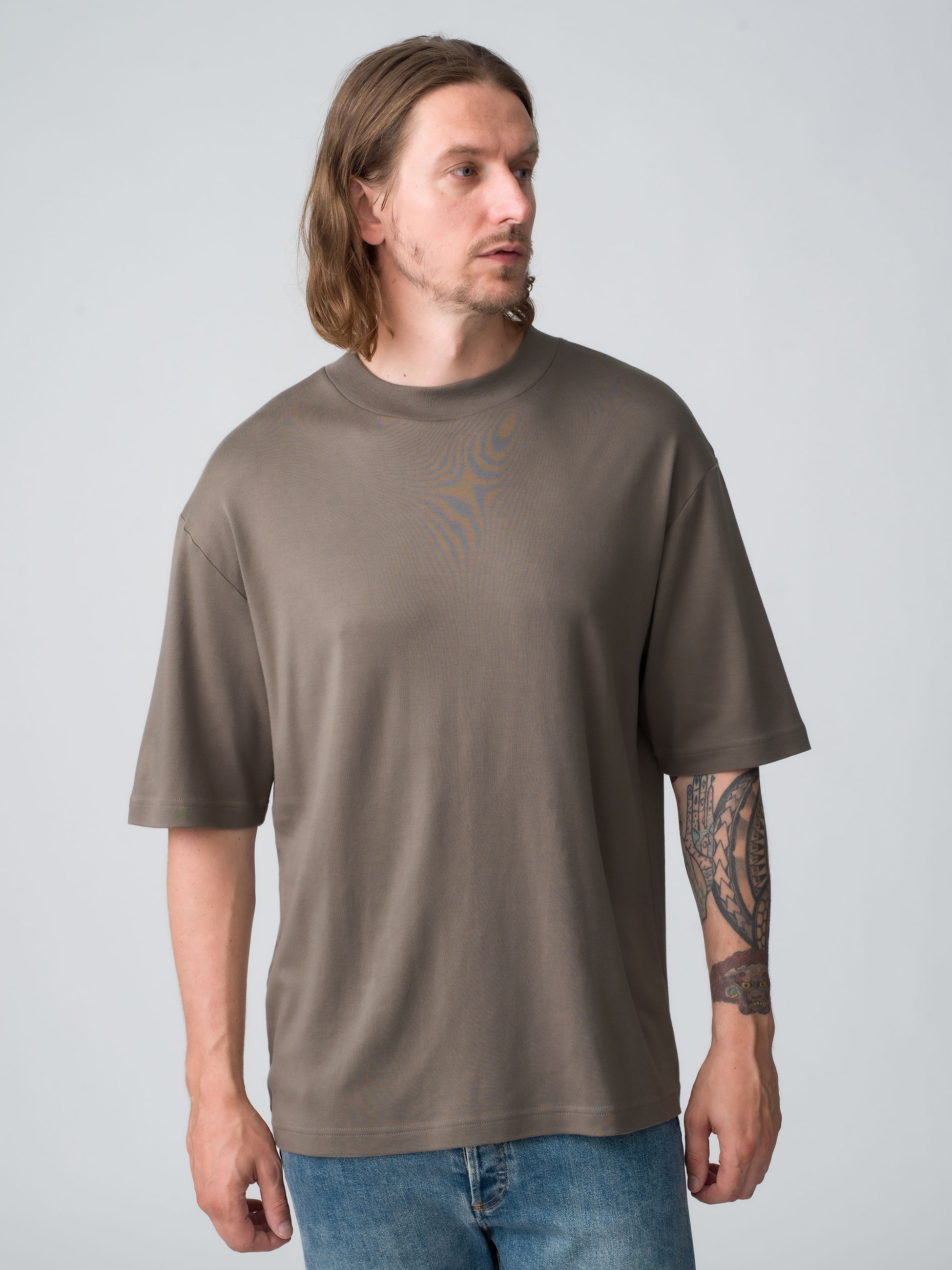 Supima Aging Mock Neck Tee｜Ron Herman(ロンハーマン)｜Ron Herman