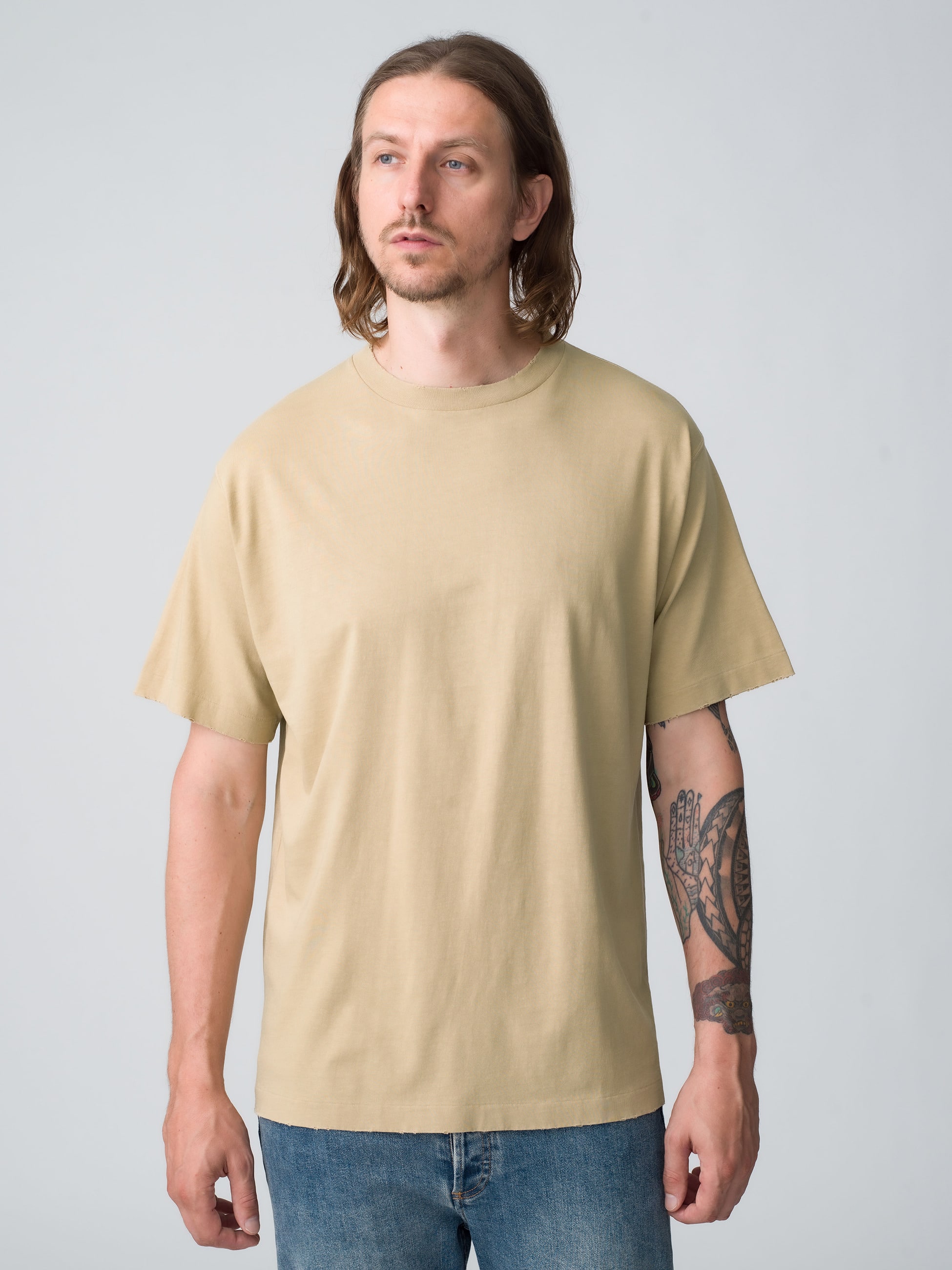 Organic Cotton Damage Tee｜Ron Herman(ロンハーマン)｜Ron Herman