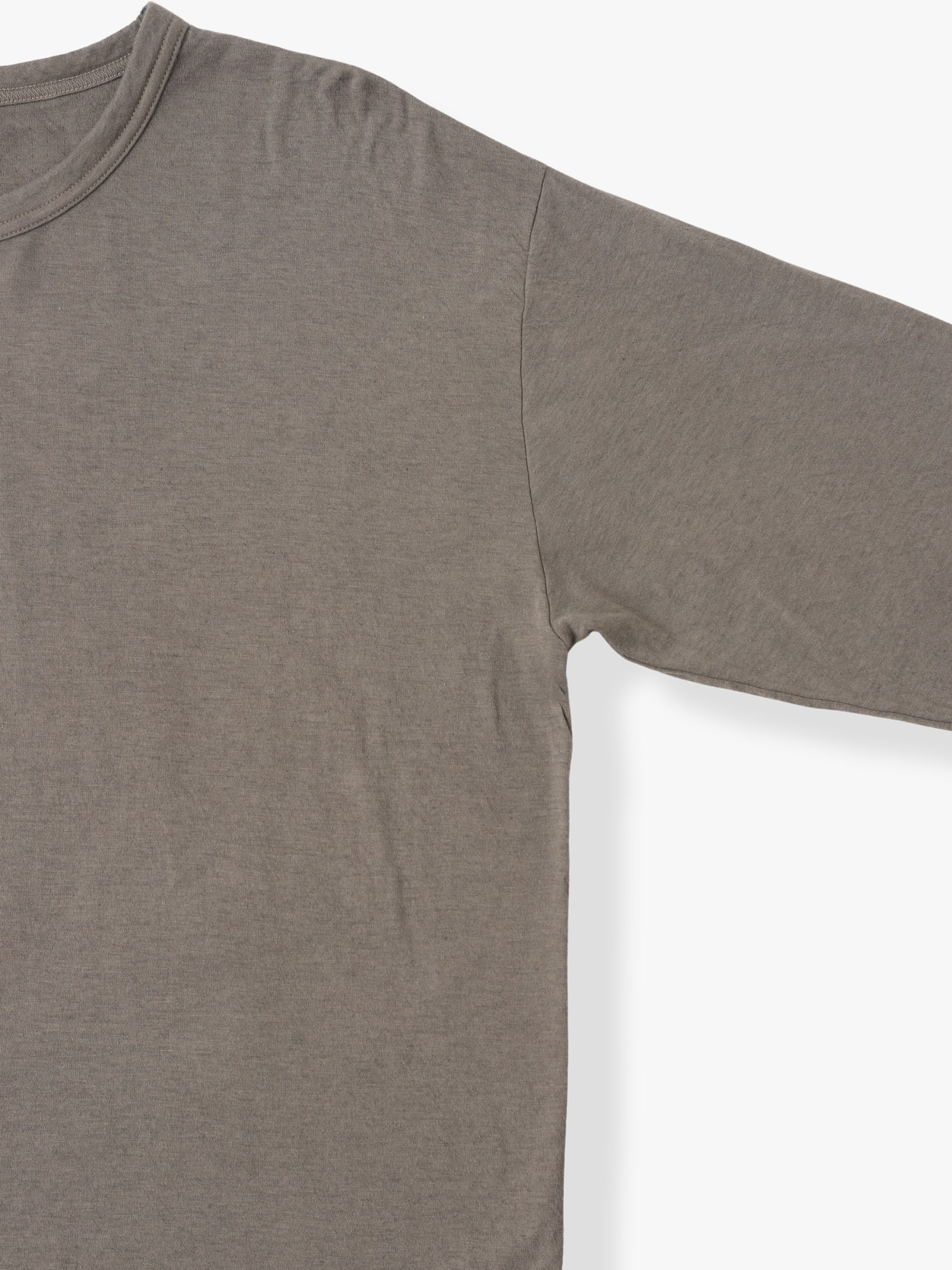 Cotton Cashmere Double Cloth Long Sleeve Tee｜Ron Herman(ロン
