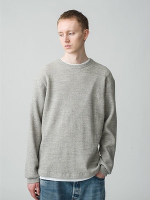 Melange Waffle Long Sleeve Tee｜RHC(アールエイチシー)｜Ron Herman