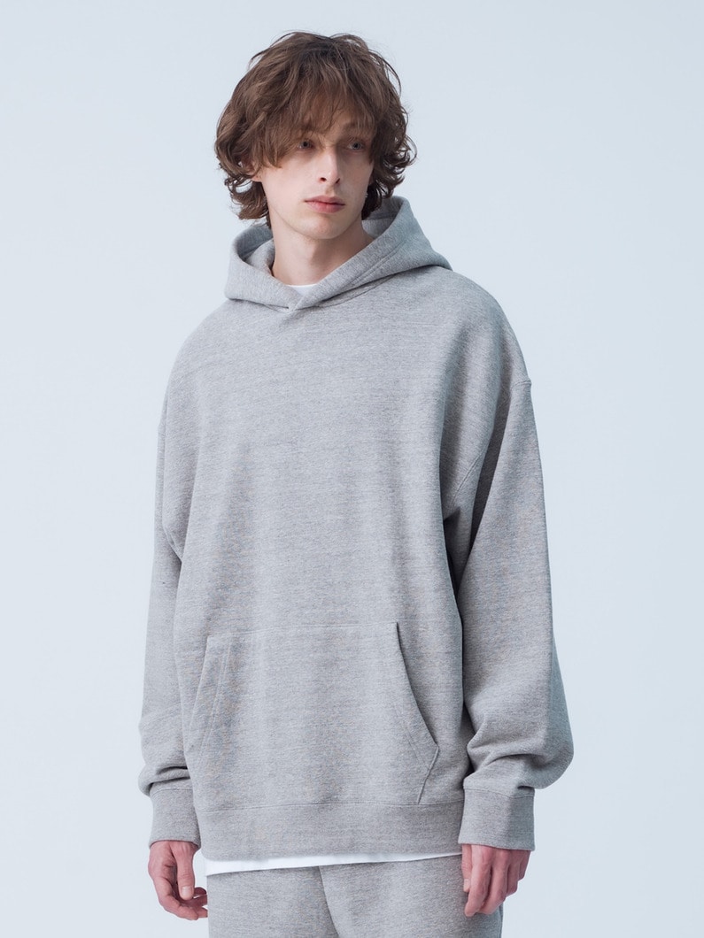 Stretch Sweat Hoodie 詳細画像 gray