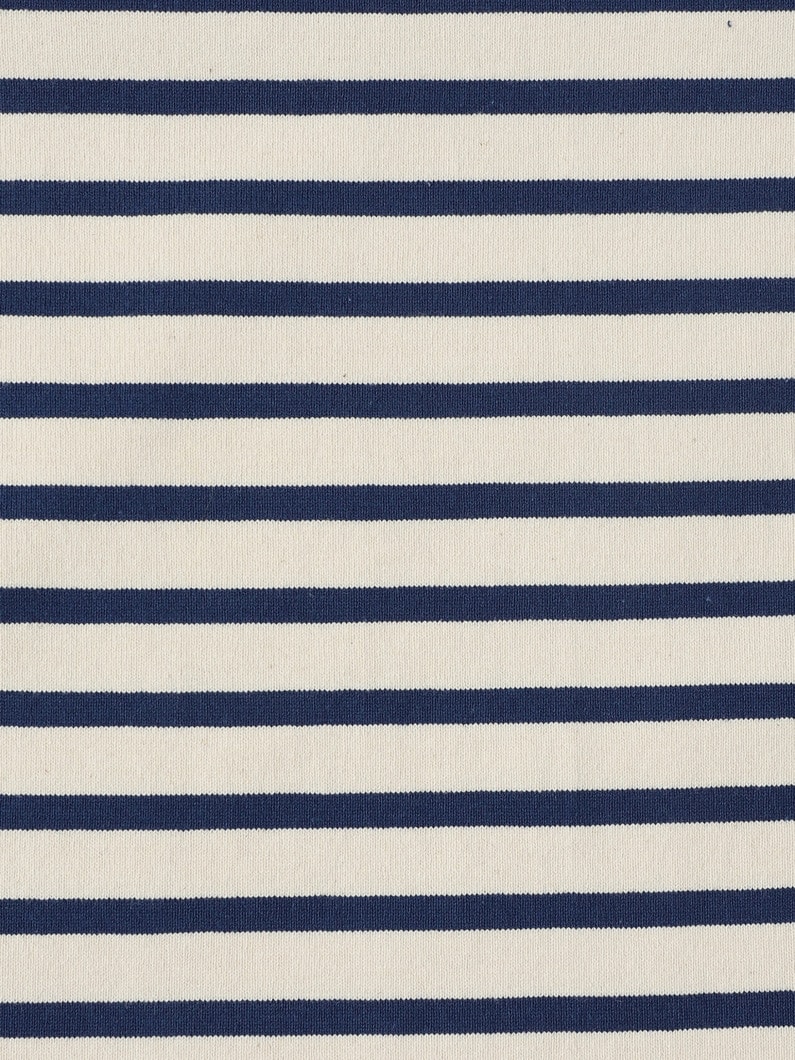 Boat Neck Striped Tee 詳細画像 blue 5