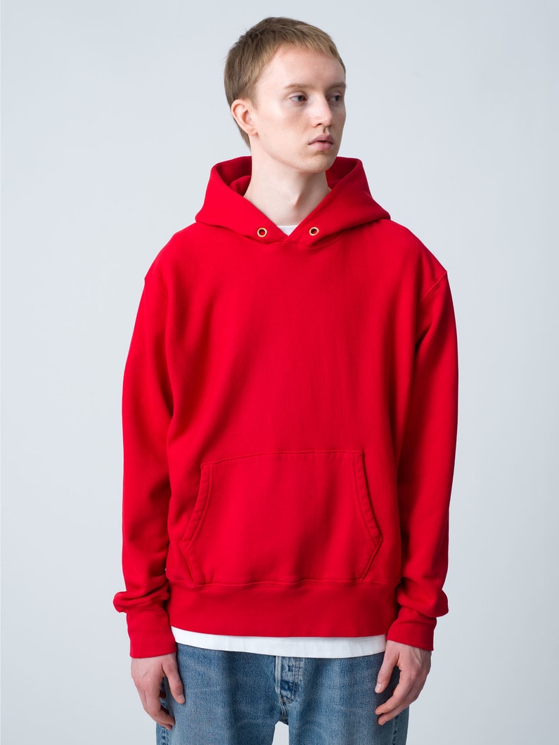 Cropped Sweat Hoodie 詳細画像 red 1