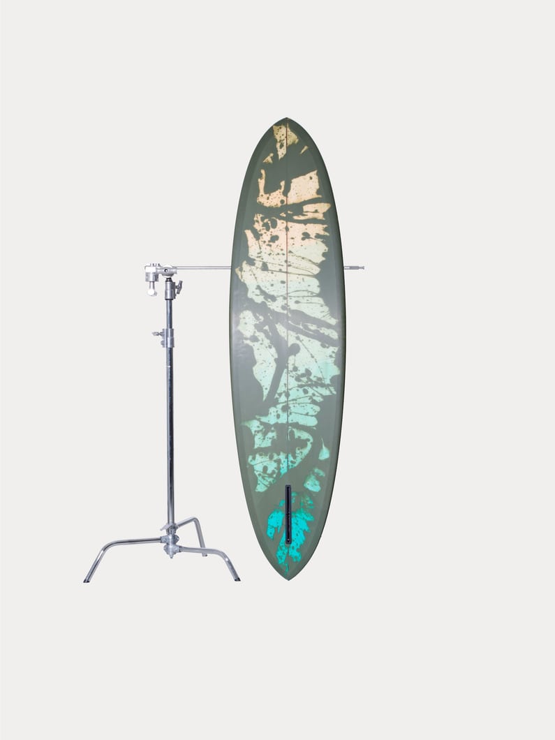 Surfboard Single Fin 7’1 詳細画像 khaki 2