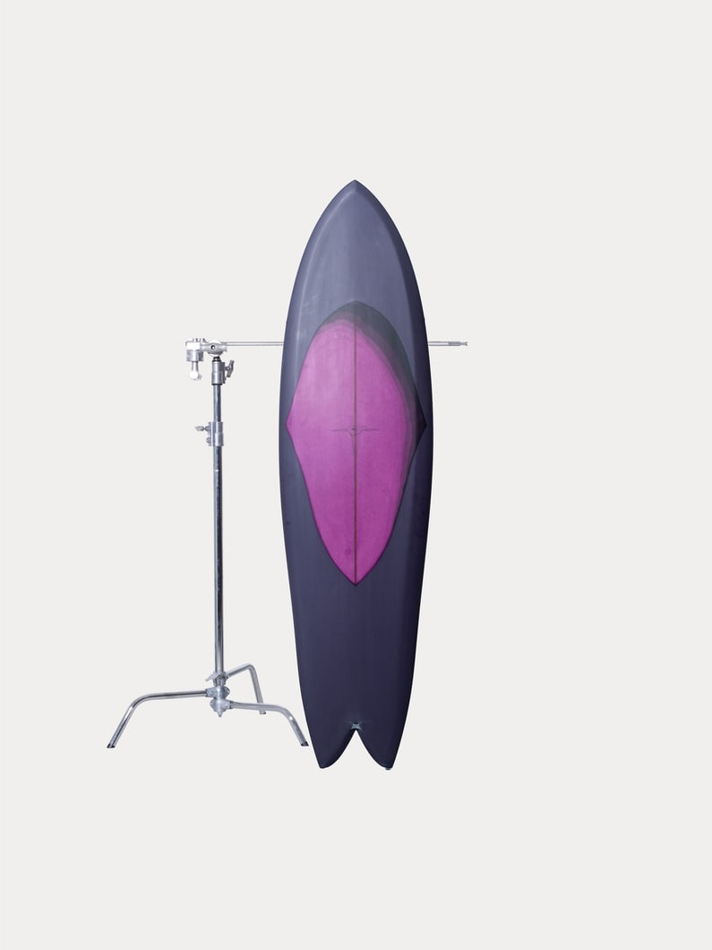 Surfboard Bigger Squit Fish 6’8 詳細画像 purple 1