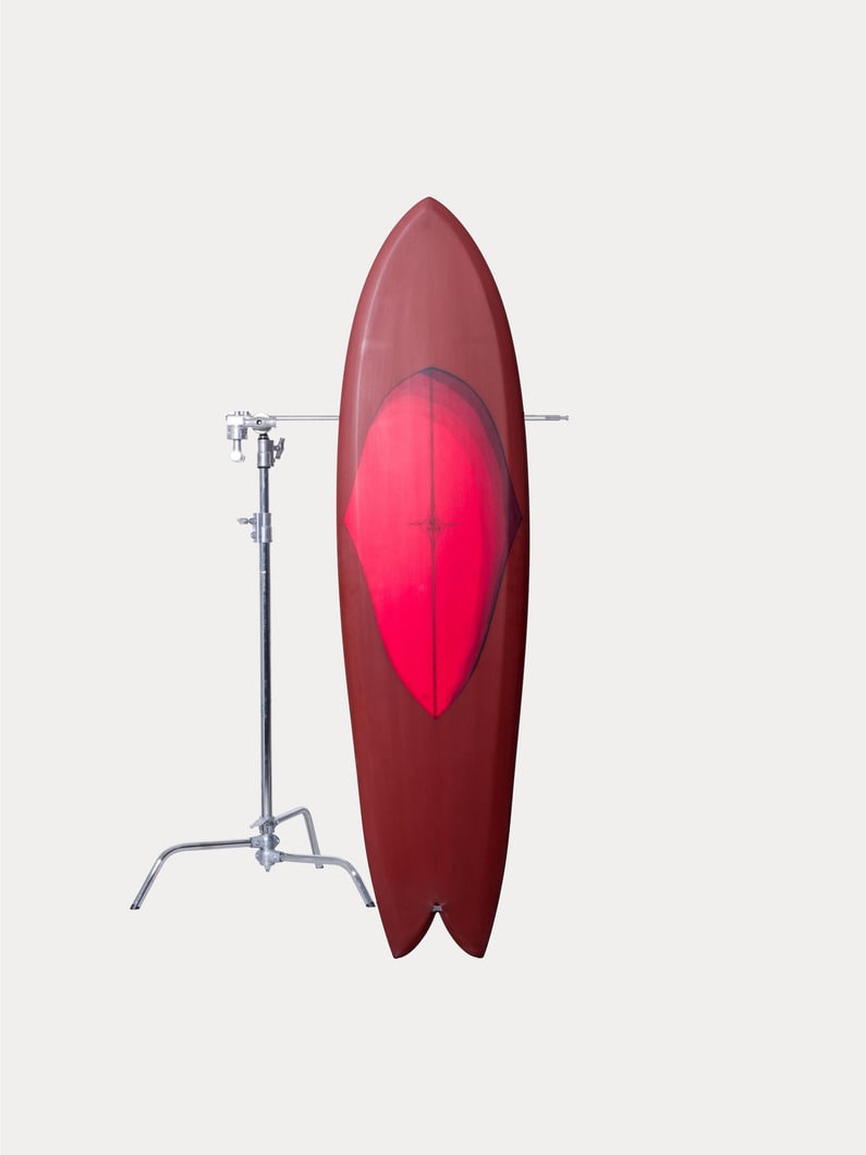 Surfboard Bigger Squit Fish 7’2 詳細画像 burgundy 1