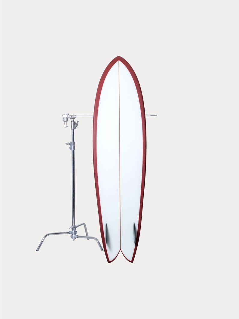 Surfboard Bigger Squit Fish 7’2 詳細画像 burgundy 2