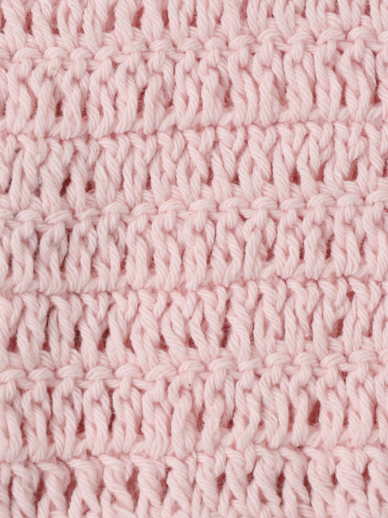 Crochet Vest 詳細画像 pink 3