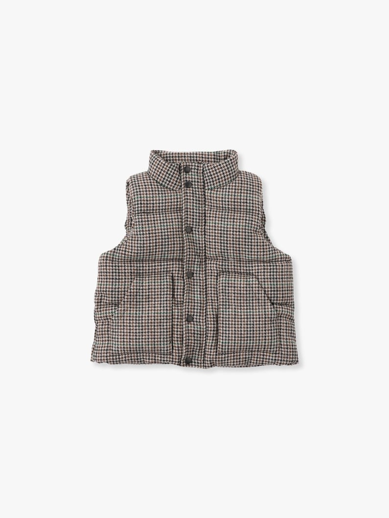 Drive Peanut Checkerd Wool Vest (6-7year) 詳細画像 other 1