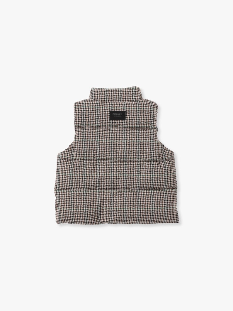Drive Peanut Checkerd Wool Vest (8-9year) 詳細画像 other 1