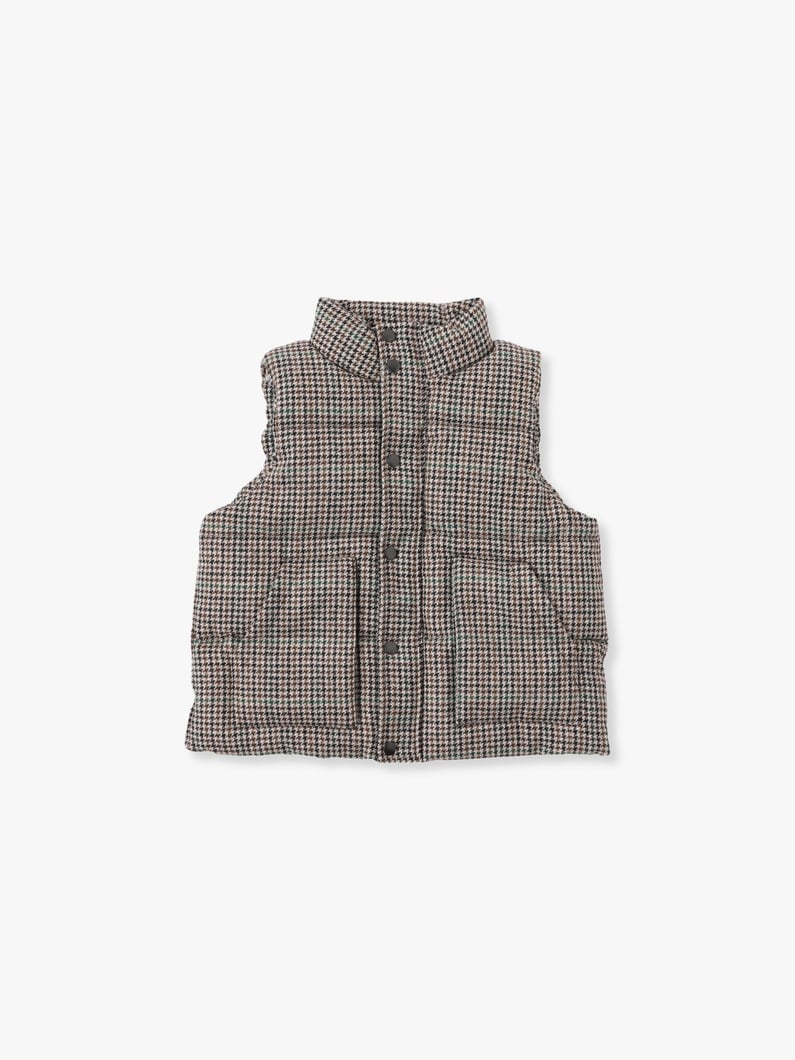 Drive Peanut Checkerd Wool Vest (8-9year) 詳細画像 other 1