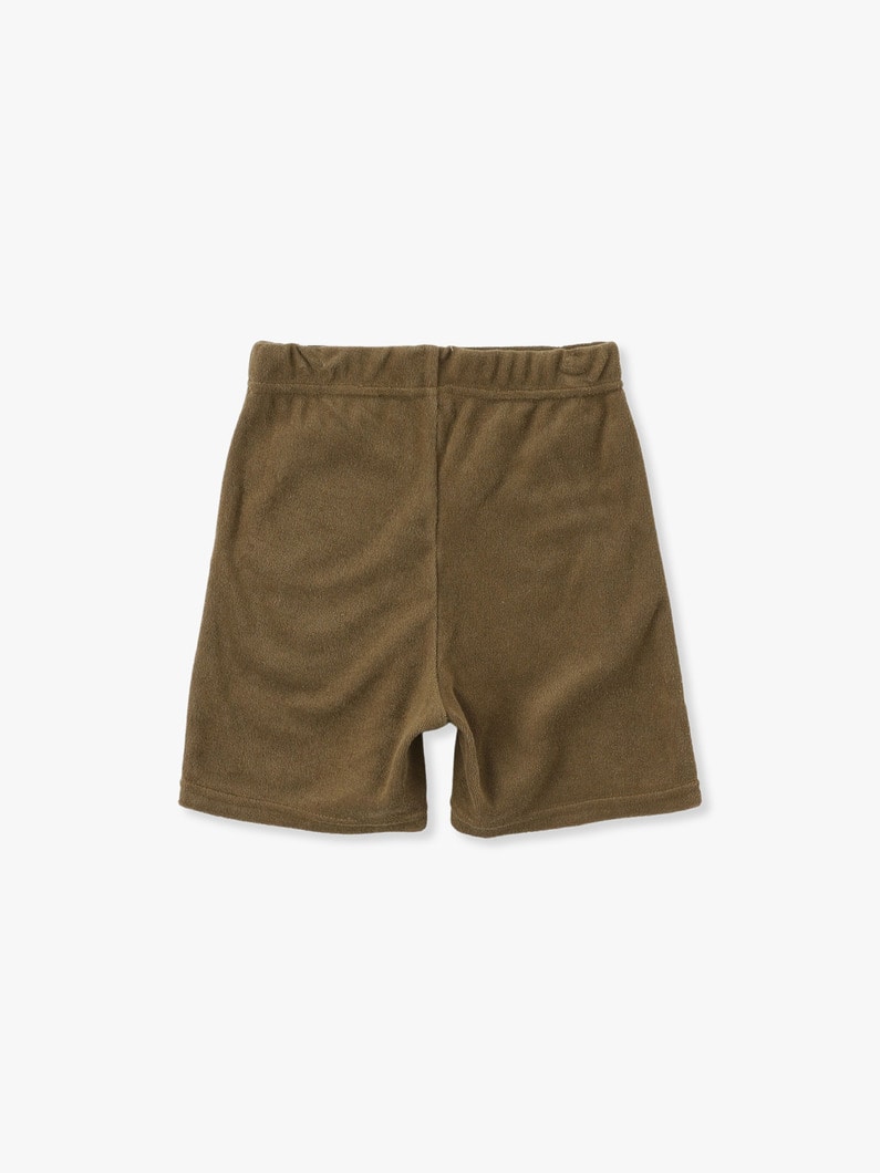 Soft Pile Shorts (beige/khaki) 詳細画像 beige 1