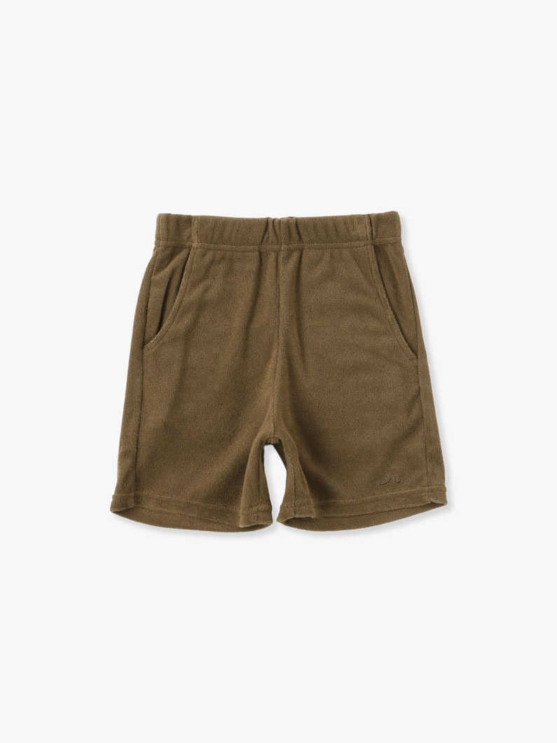 Soft Pile Shorts (beige/khaki) 詳細画像 khaki