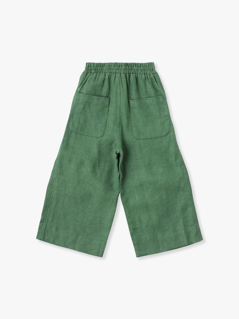 Caper Linen Pants 詳細画像 green 1