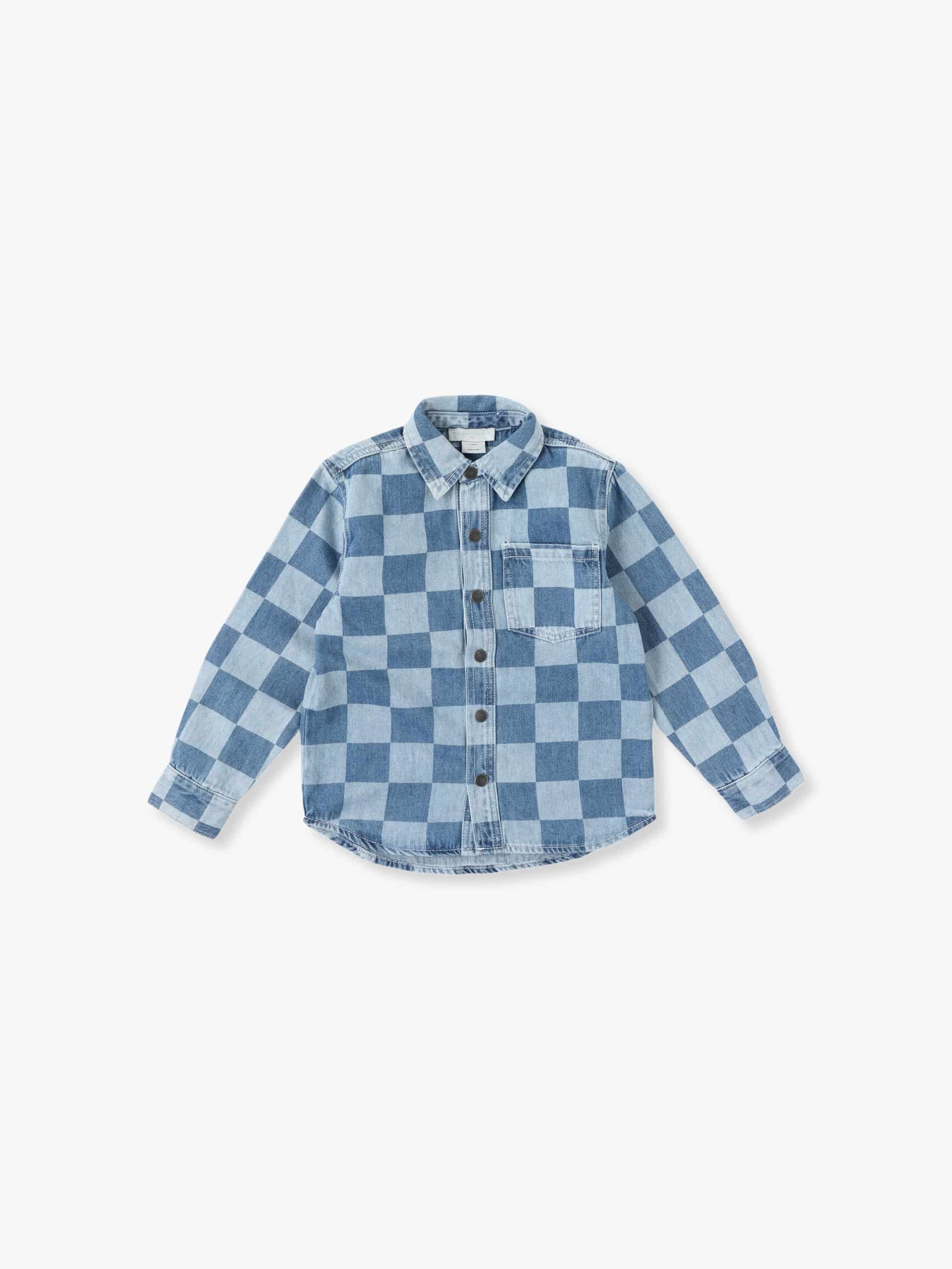 checkered denim shirt | www.innoveering.net