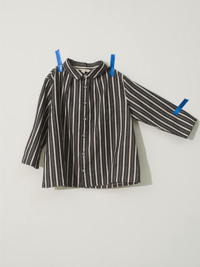 Aloe Striped Shirt 詳細画像 blue 1