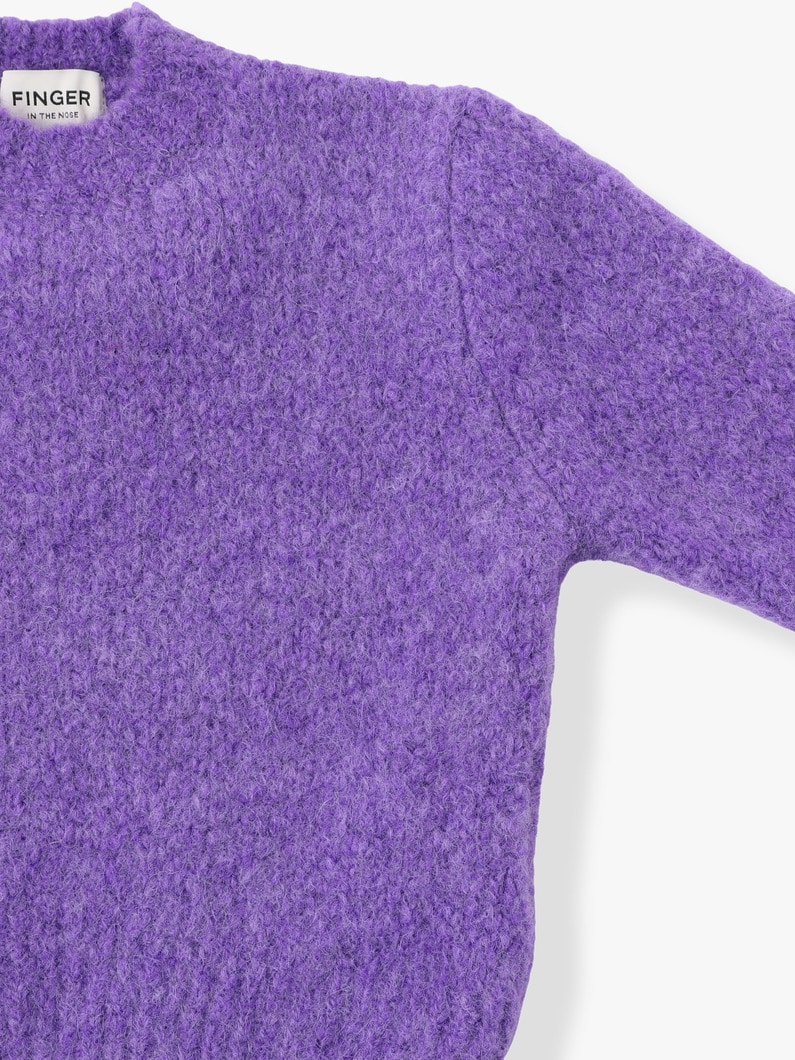 Lona Knit Pullover (4-7year) 詳細画像 purple 2