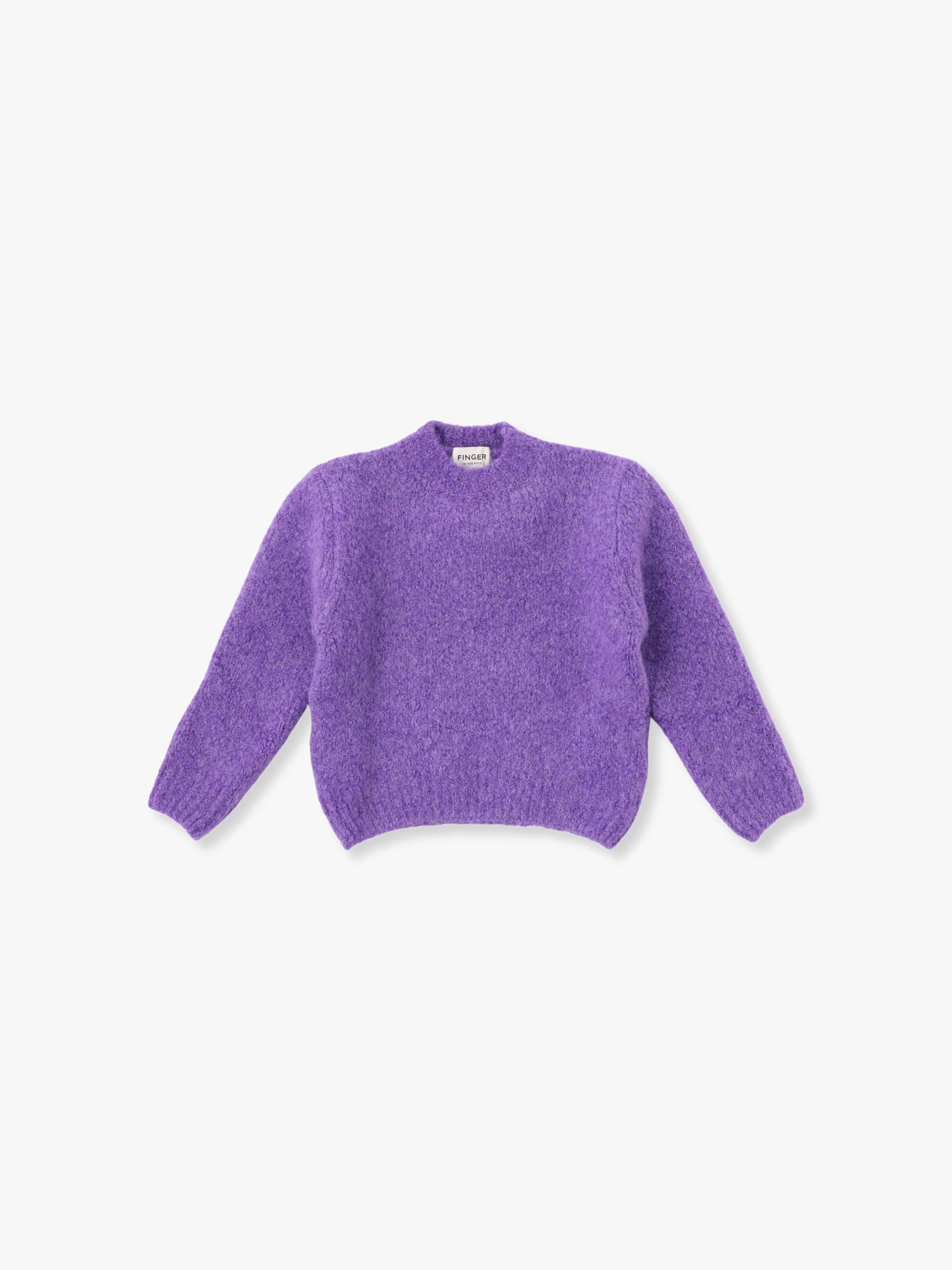Lona Knit Pullover (4-7year) 詳細画像 purple 1