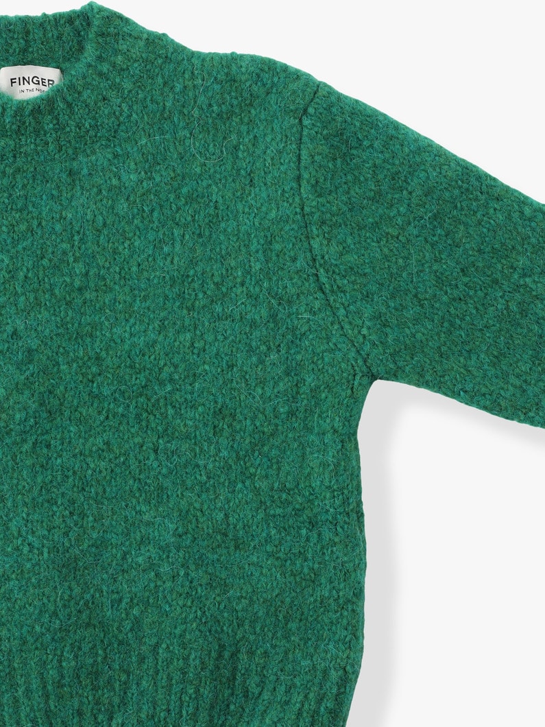 Lona Knit Pullover (8-9year) 詳細画像 green 2