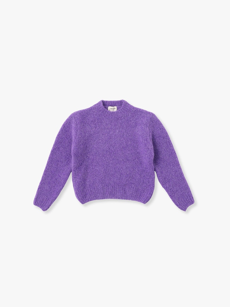 Lona Knit Pullover (8-9year) 詳細画像 purple