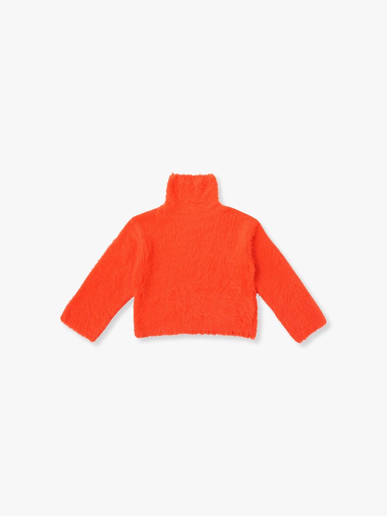 Tanja Red Turtle Neck Knit Pullover (6-7year) 詳細画像 red 1