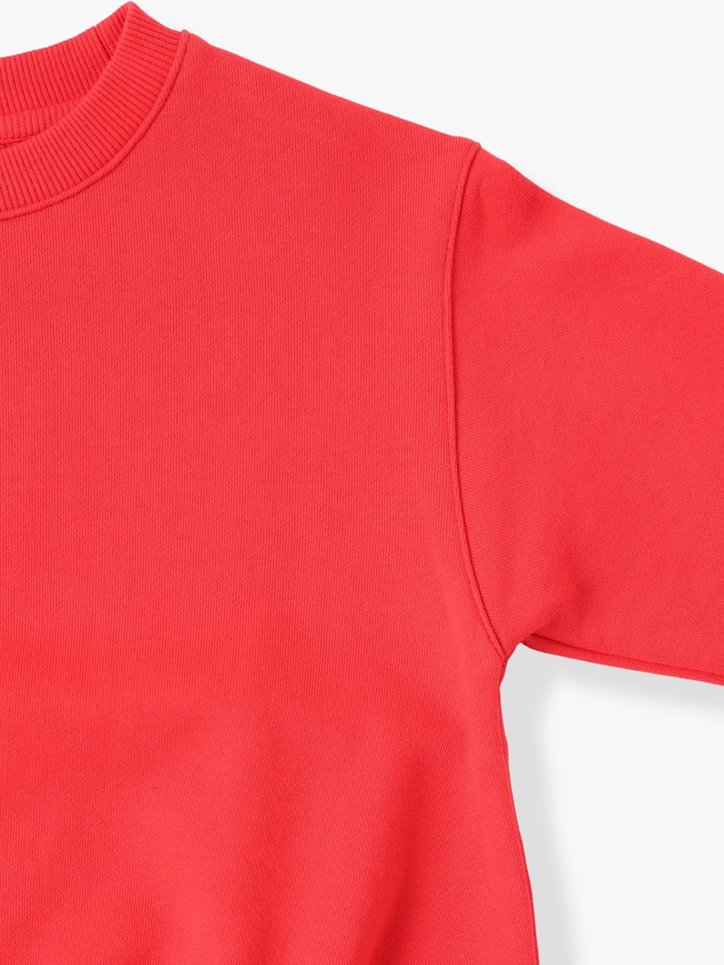 Organic Cotton Terry Loop Sweat Shirt 詳細画像 red 2