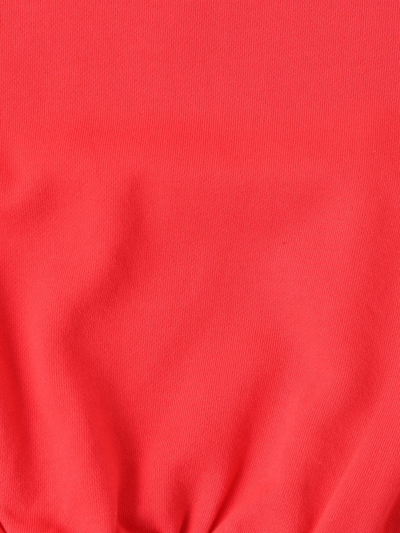 Organic Cotton Terry Loop Sweat Shirt 詳細画像 red 3