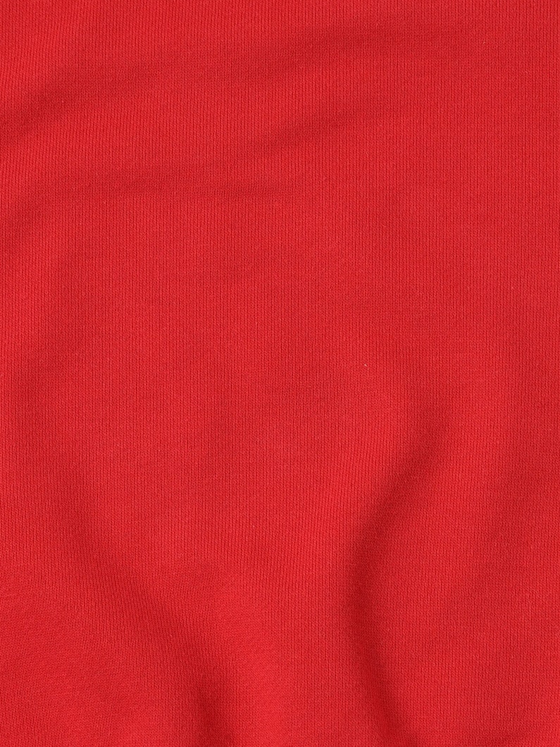 Raglan Sleeve Sweat Shirt (100-120cm) 詳細画像 red 3