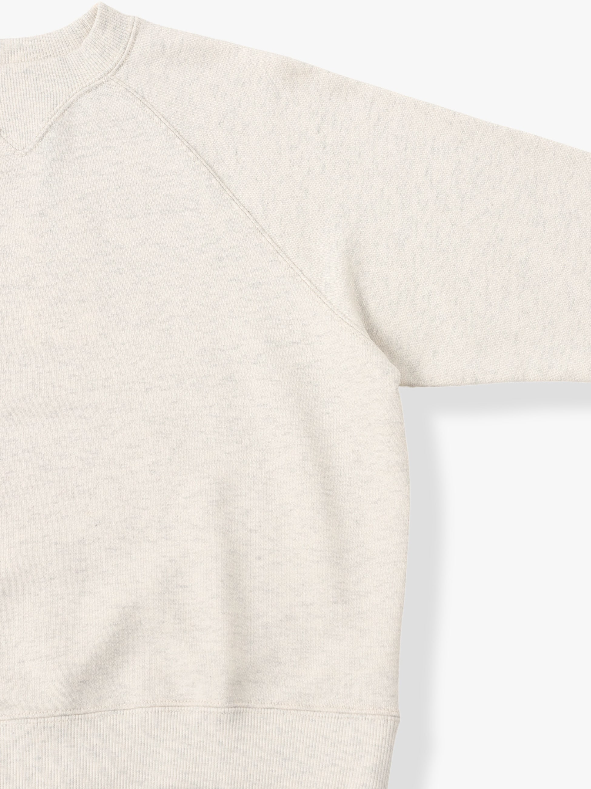 Raglan Sleeve Sweat Shirt (oatmeal/130-140cm)｜EAST END