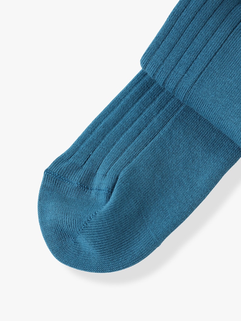 Basic Rib Short Socks (pink/dark brown/blue/4-6year) 詳細画像 dark brown 2