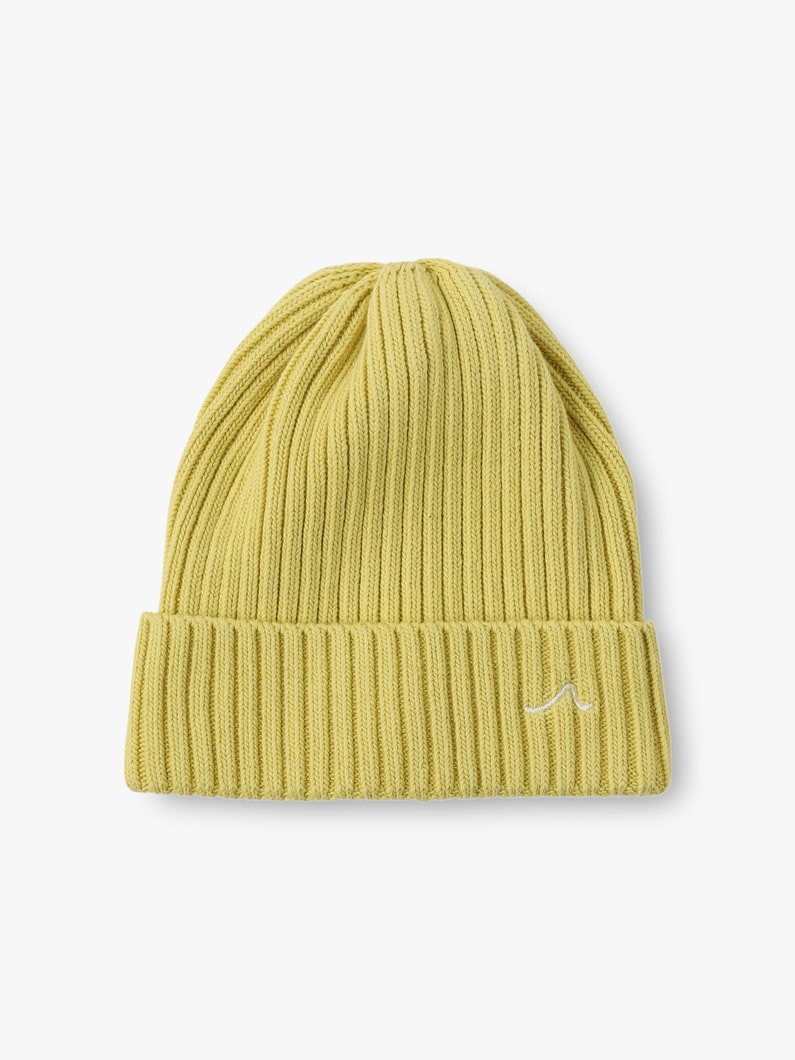 Organic Cotton Knit Cap (yellow/lavender) 詳細画像 yellow 5