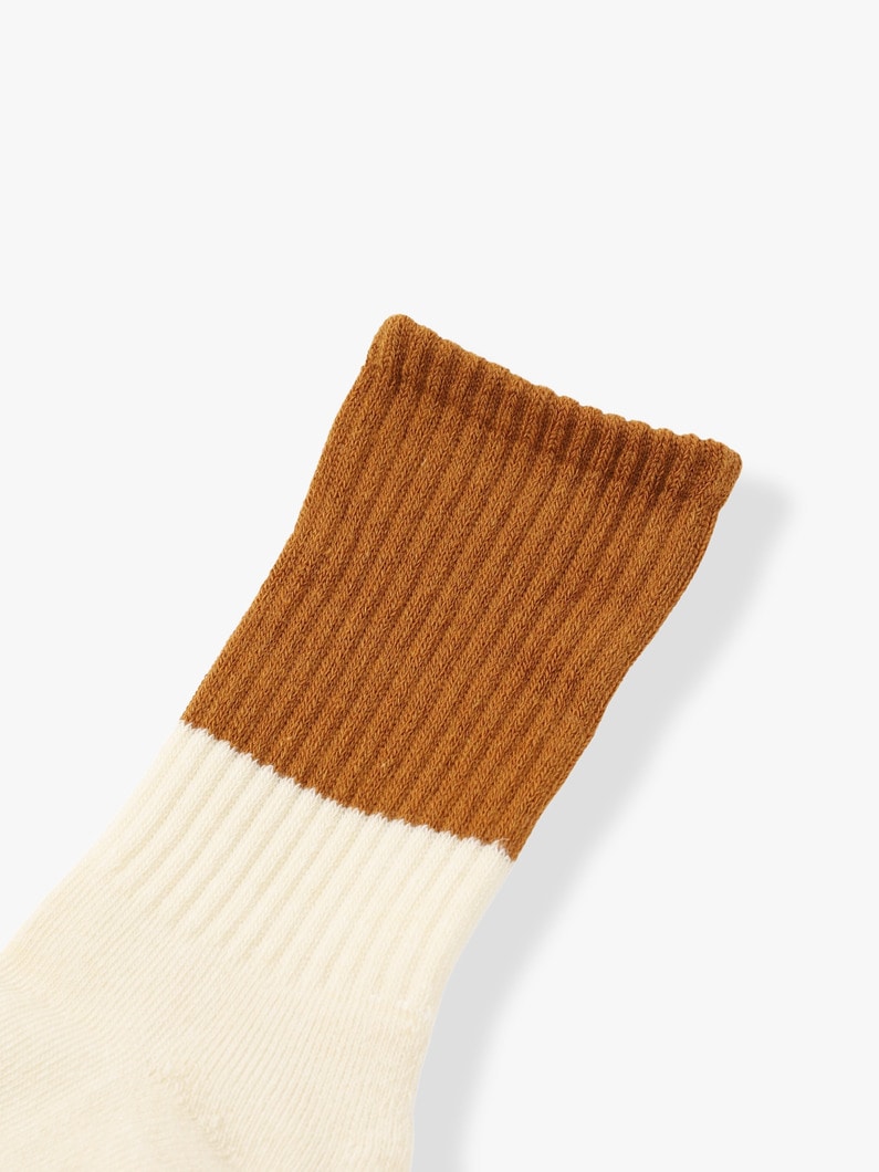 Color Pattern Socks 詳細画像 brown 1