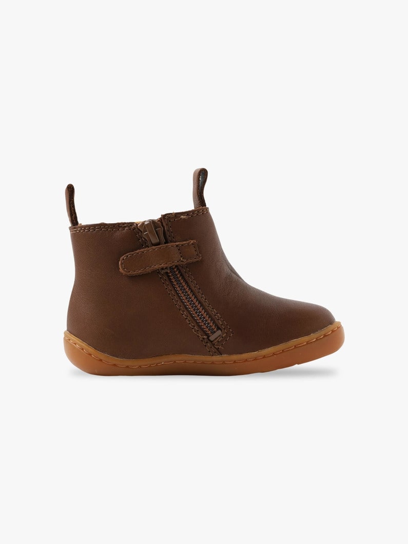 Peu Leather Boots (kids) 詳細画像 camel 2