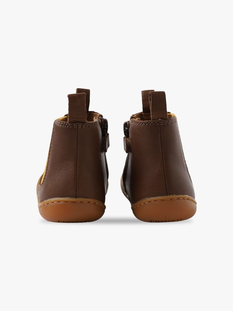 Peu Leather Boots (kids) 詳細画像 camel 5