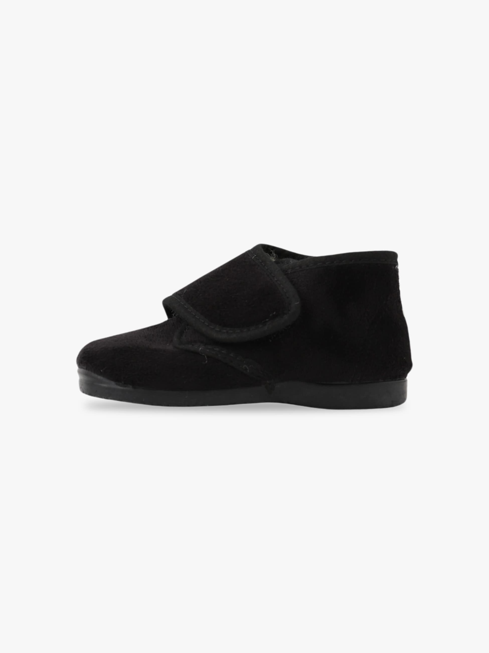 Bota Velcro Microfiber Black Shoes 詳細画像 black 1