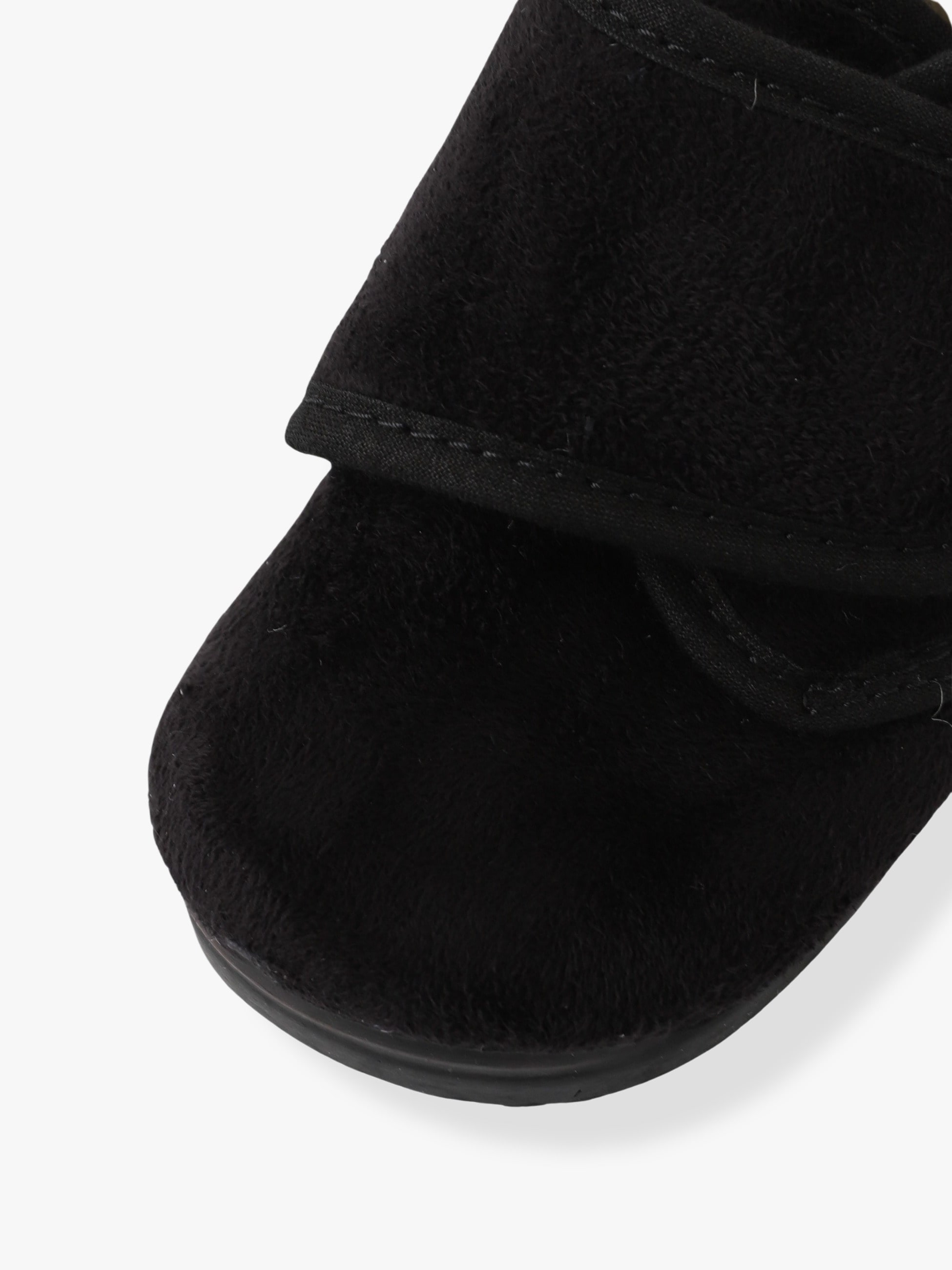 Bota Velcro Microfiber Black Shoes 詳細画像 black 6