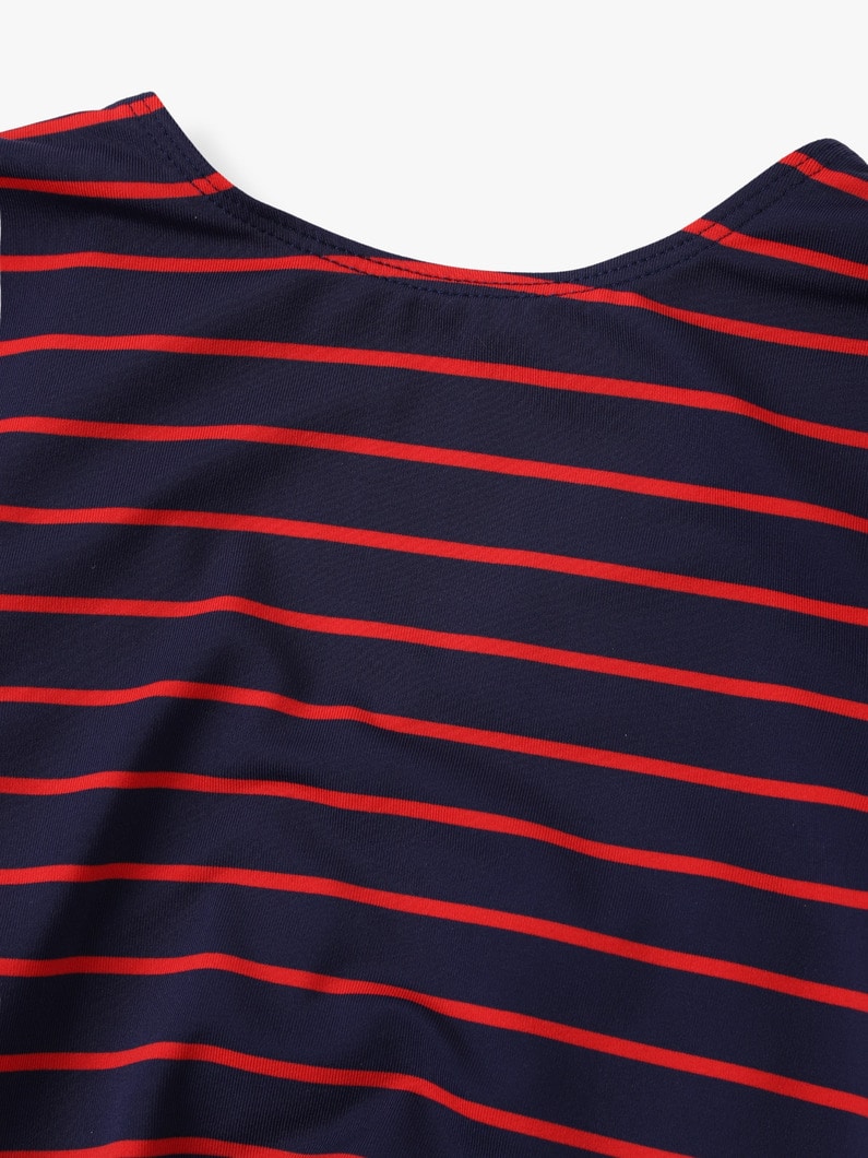 Birgit Striped Swimsuits 詳細画像 navy 2
