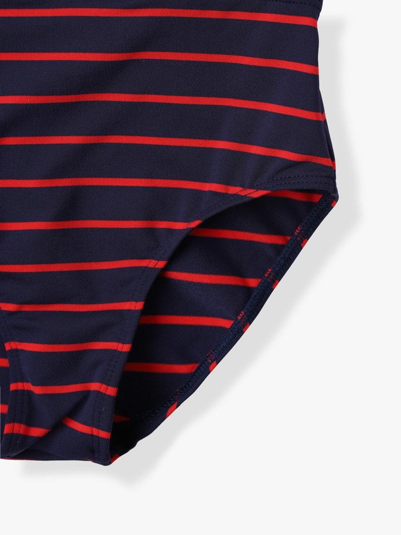 Birgit Striped Swimsuits 詳細画像 navy 4